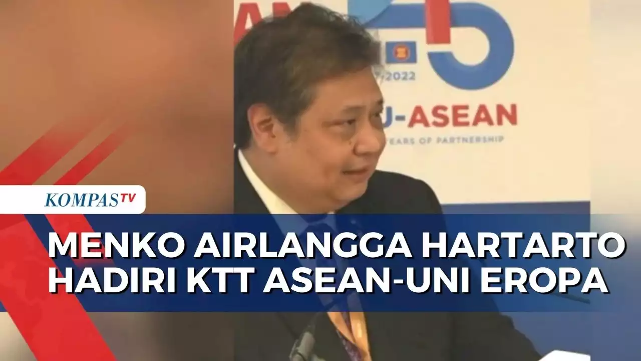 Airlangga Hartarto Sampaikan Keynote Address di ASEAN EU Business Summit