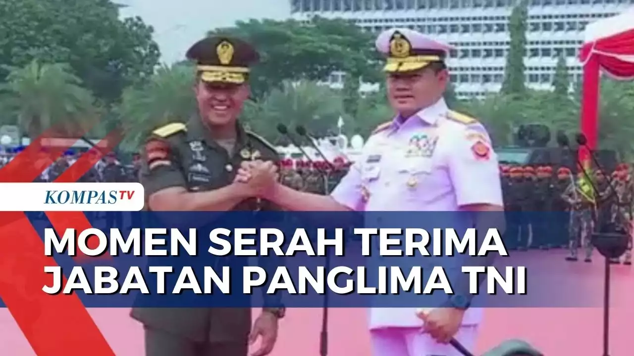 Resmi Jadi Panglima TNI, Laksamana Yudo Siap Lanjutkan Program Jenderal Andika Perkasa.