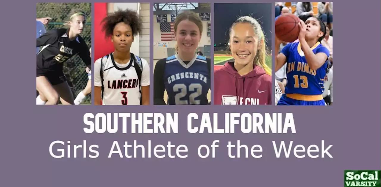 VOTE: Southern California Girls Athlete of the Week, December 23