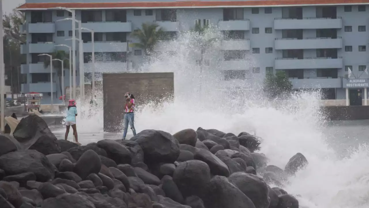 Frente frío 18 trae nortazo de 100 km/h; playa y puertos cerrados