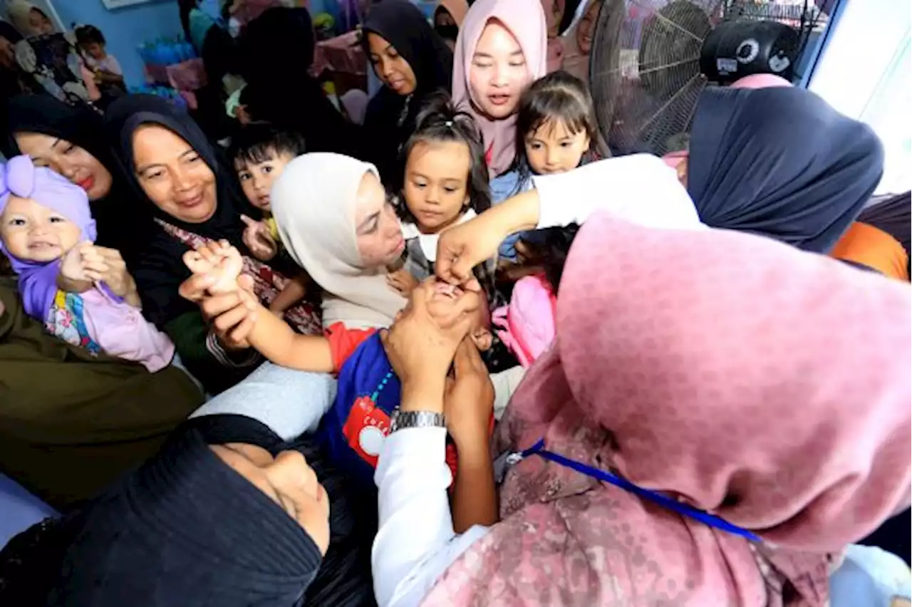 Imunisasi Polio Putaran Kedua di Aceh Mulai Januari 2023