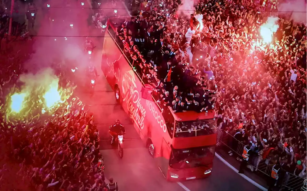 Selección de Marruecos, recibida en Rabat como héroes tras Qatar 2022