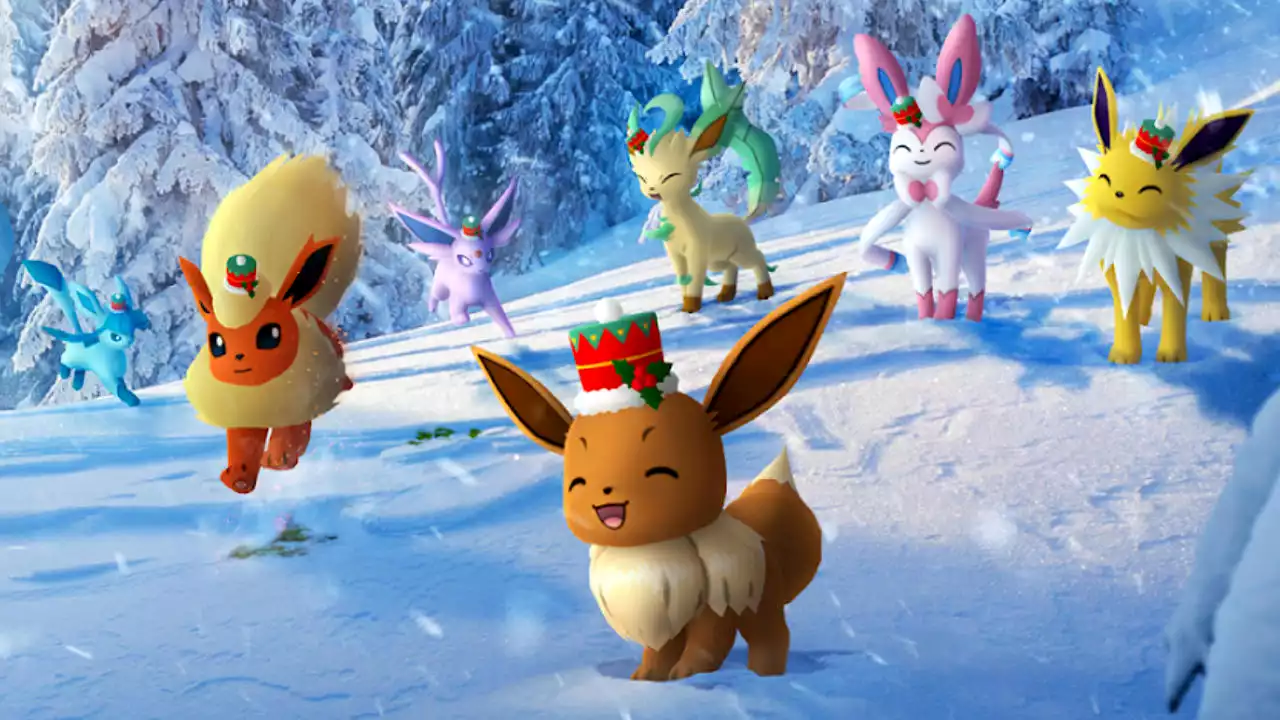 Pokémon GO startet Freitag Winter-Feiertage Teil 2 – Bringt Evoli-Hüte und bezahlte Forschung