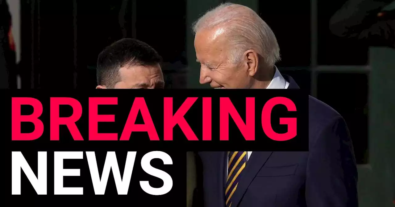 Zelensky meets President Biden in first trip outside Ukraine since war began