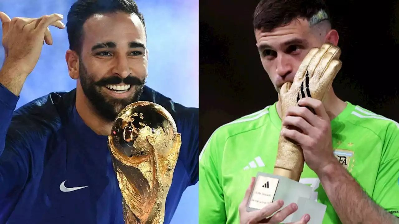 Los insultos de Adil Rami al Dibu Martínez: 'El mayor pedazo de m... del fútbol'