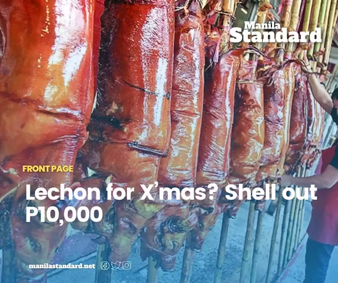 Lechon for X’mas? Shell out P10,000