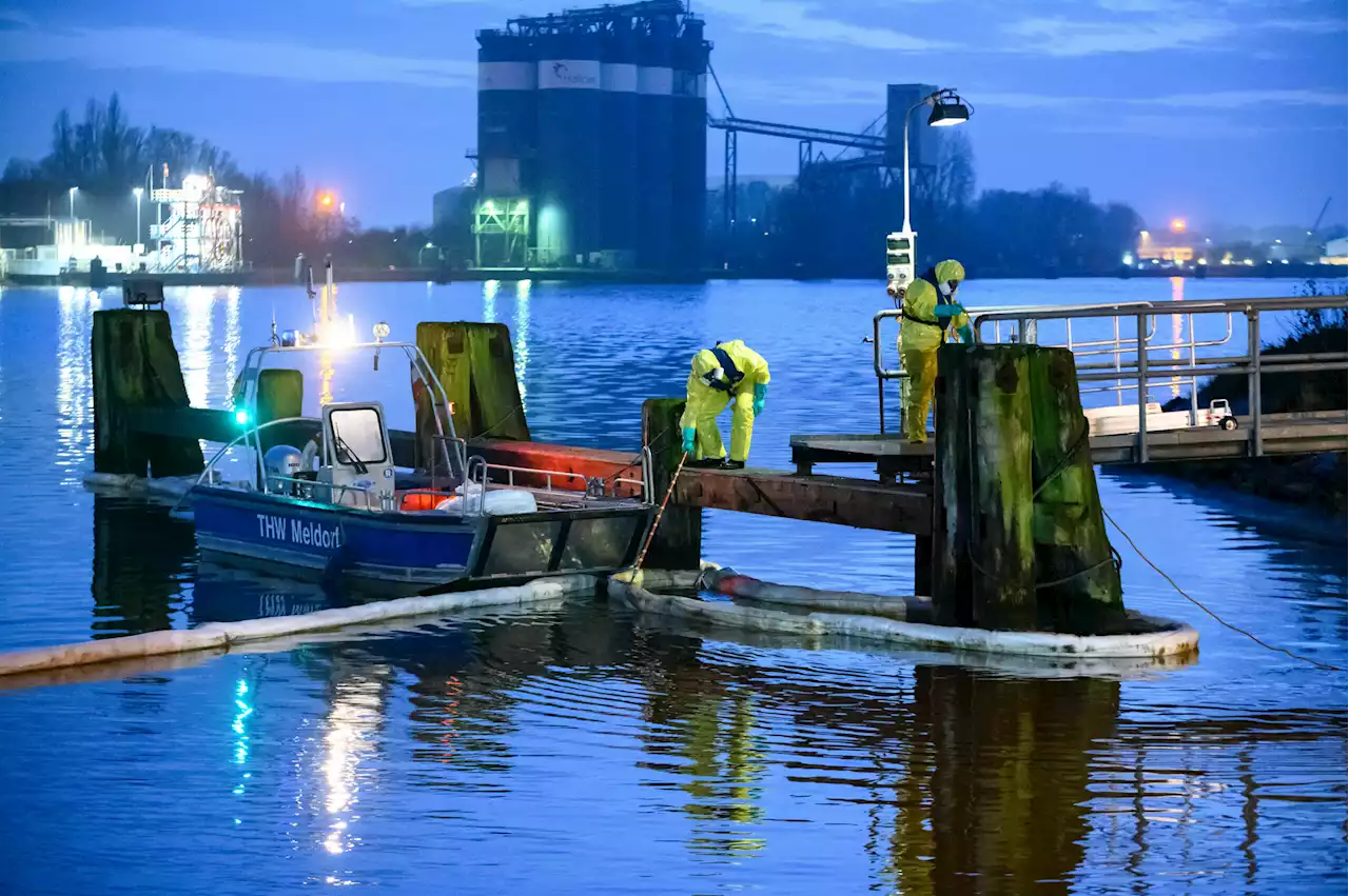 Große Mengen Öl ausgelaufen: Wichtigster Kanal im Norden gesperrt