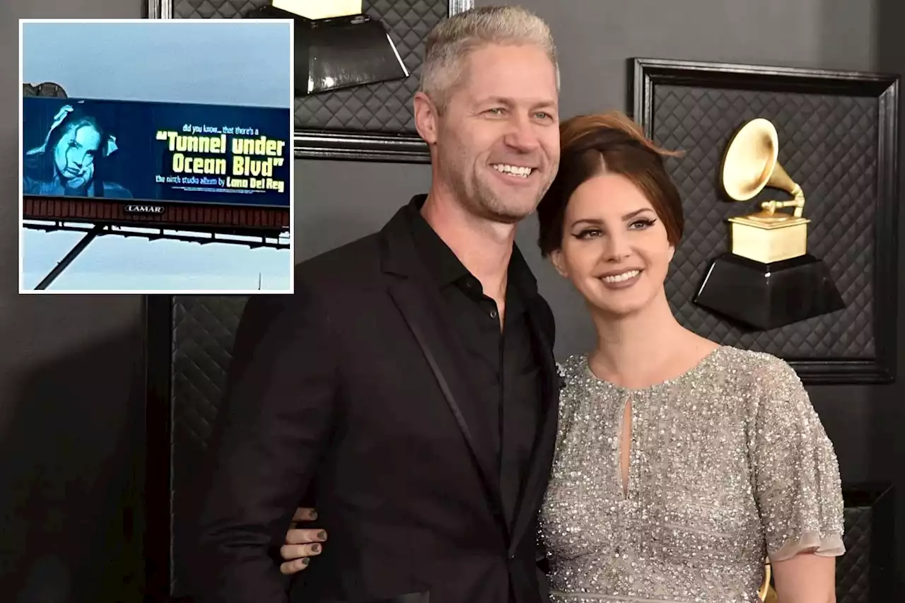 Lana Del Rey promotes new album with one billboard — in ex’s hometown