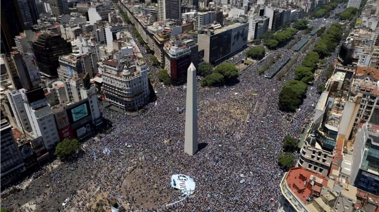 El saldo de los festejos de la Selección Argentina: 64 heridos y algunos detenidos