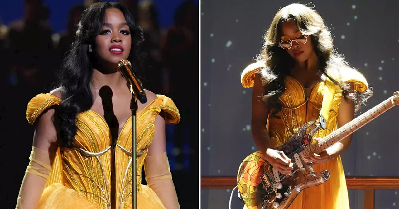 H.E.R. Surprises 'Beauty and the Beast' Fans With a Rock 'n' Roll Dress Transformation