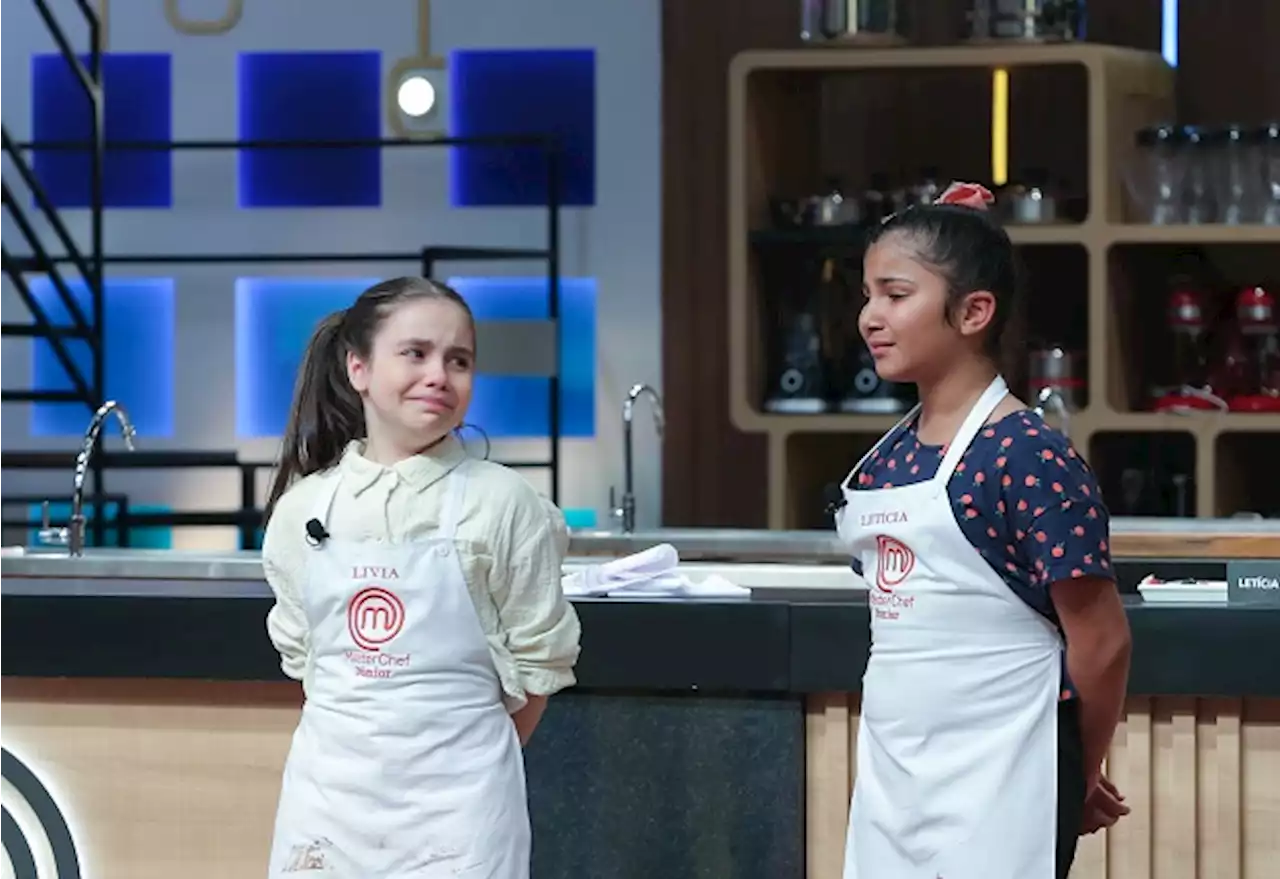 Leticia e Livia são eliminadas do MasterChef Júnior em noite de estreia