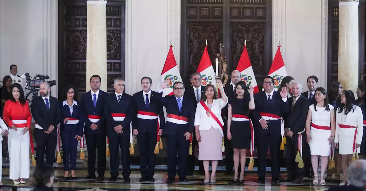 Peru's defense minister named PM in Cabinet shuffle after protests