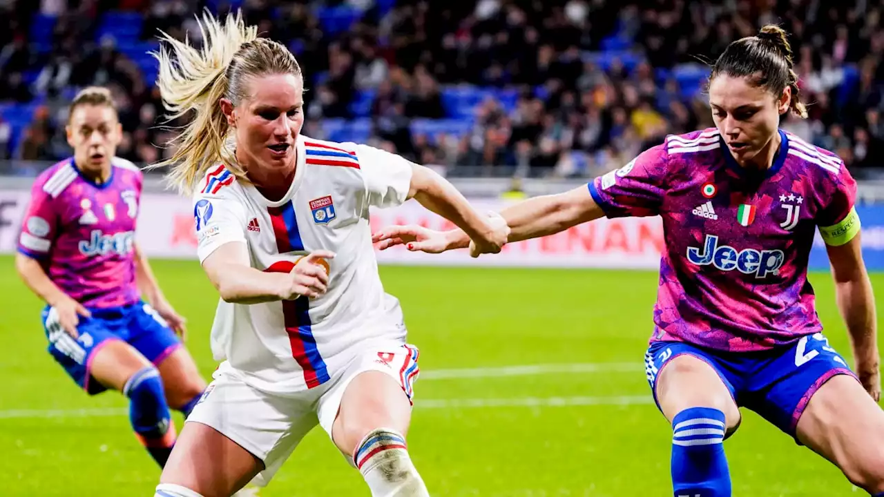 Ligue des champions féminine: l'OL neutralisé par la Juventus mais qualifié pour les quarts