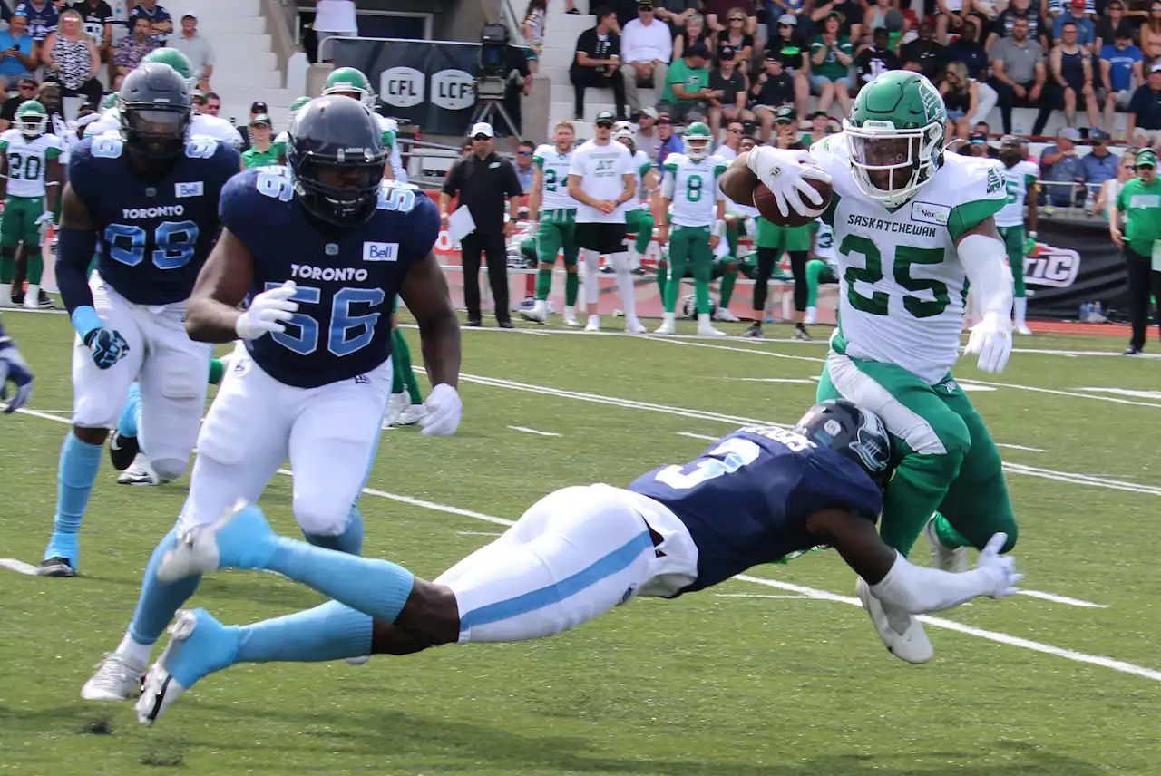 TOUCHDOWN ATLANTIC: Riders, Argos to meet again in CFL regular-season game at Huskies Stadium | SaltWire