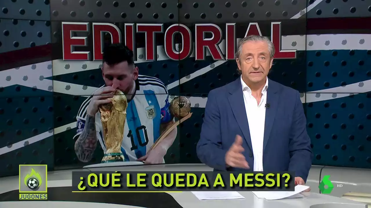 Josep Pedrerol analiza el futuro de Leo Messi: '¿Y el Barça?, ¿y Laporta?'