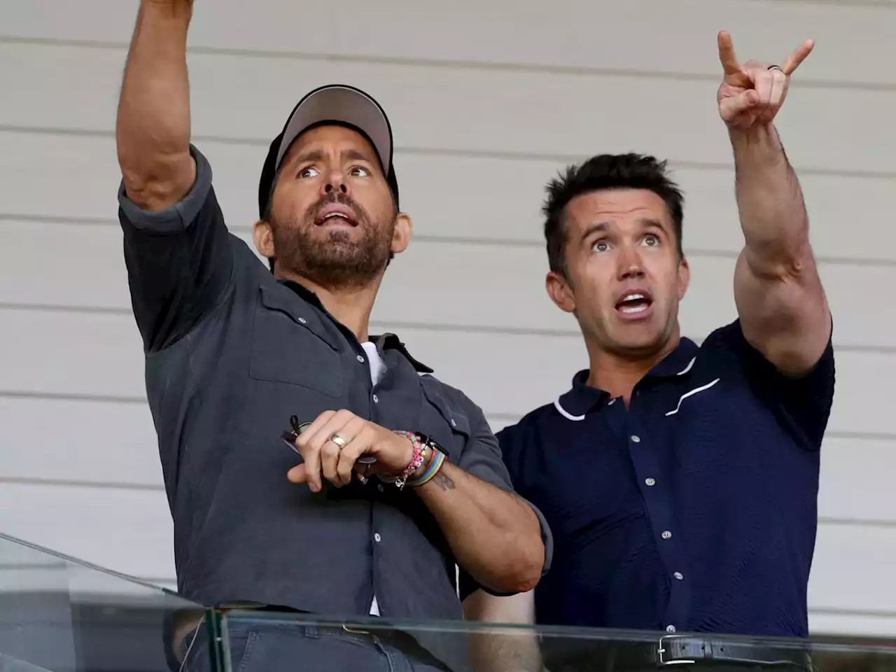 Ryan Reynolds and Rob McElhenney ‘luckiest guys on Earth’ after Wrexham honour