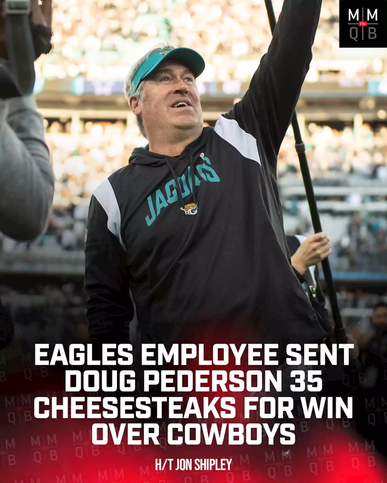 Eagles Thank Doug Pederson, Jaguars With Cheesesteaks For Victory Over Cowboys