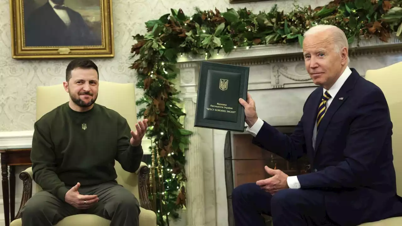 Zelensky's special thank you to Biden