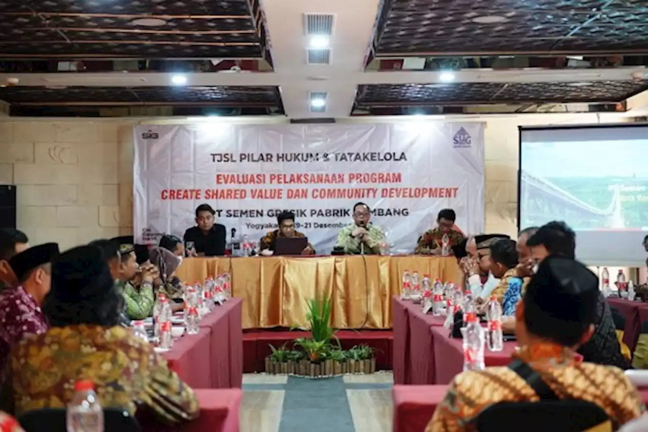 Perkuat Sinergi Hadapi 2023, Semen Gresik Evaluasi & Jaringan Aspirasi Program TJSL