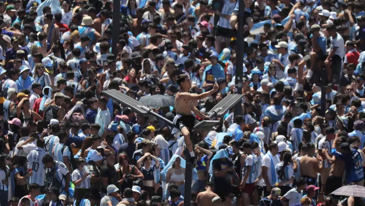 Argentinien: Nationalteam muss Bus-Parade abbrechen