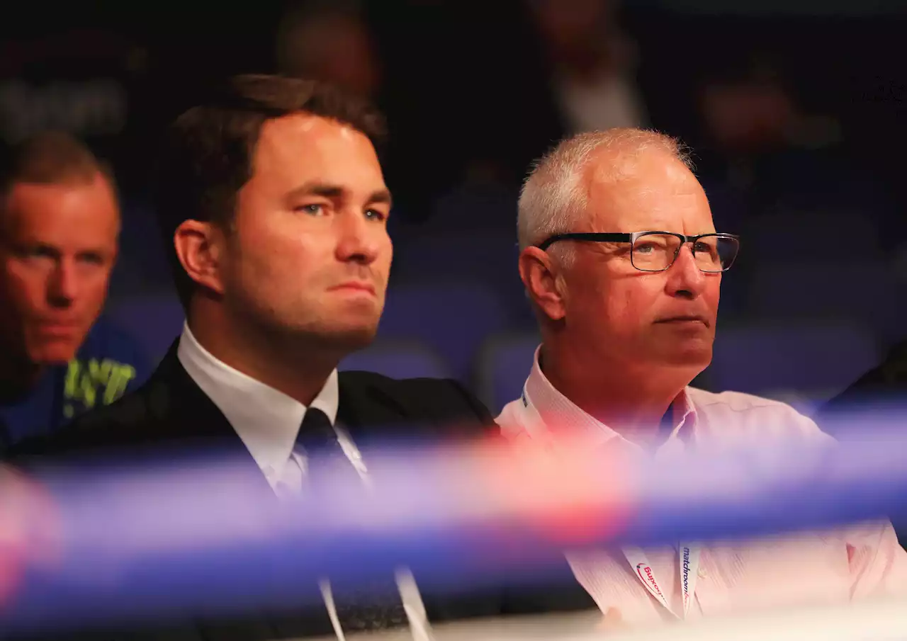 Barry Hearn reveals he was dropped twice in sparring by son, Eddie