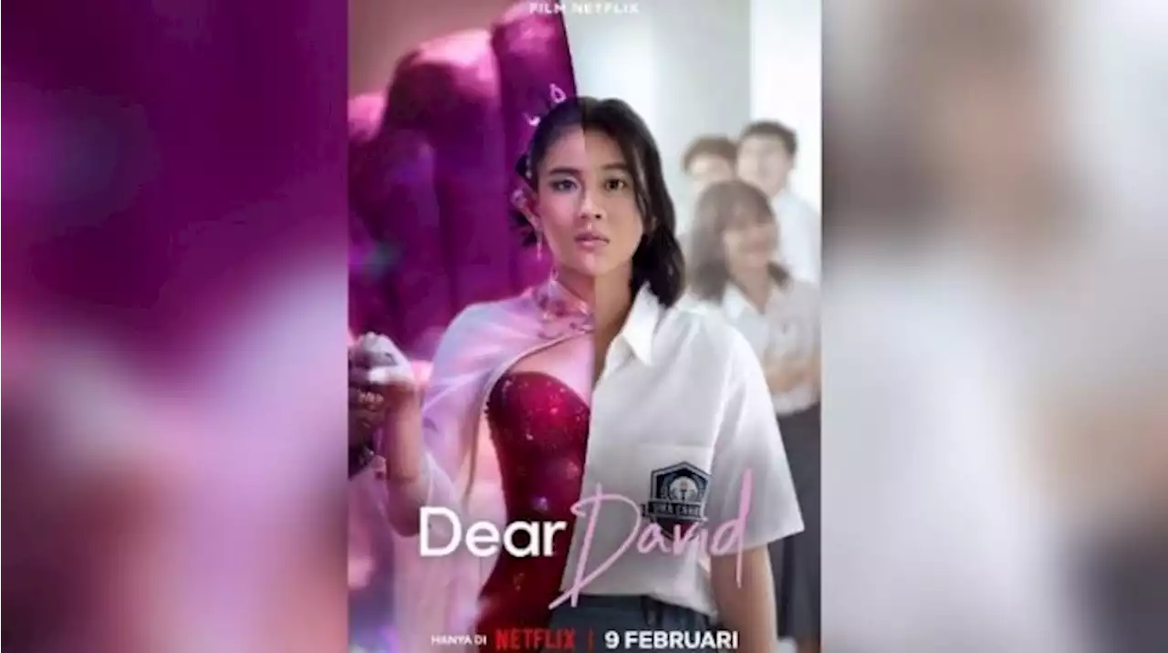 Penampilan Shenina Cinnamon di Poster Film Dear David, Tayang 9 Februari 2023