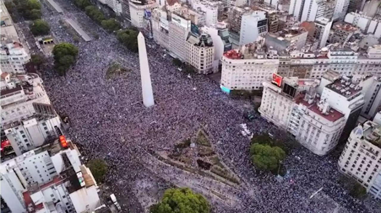 Timnas Argentina Disambut Lautan Manusia di Jalanan Monumen Obelisk, Berikut Kisah Tugu Fenomenal Itu