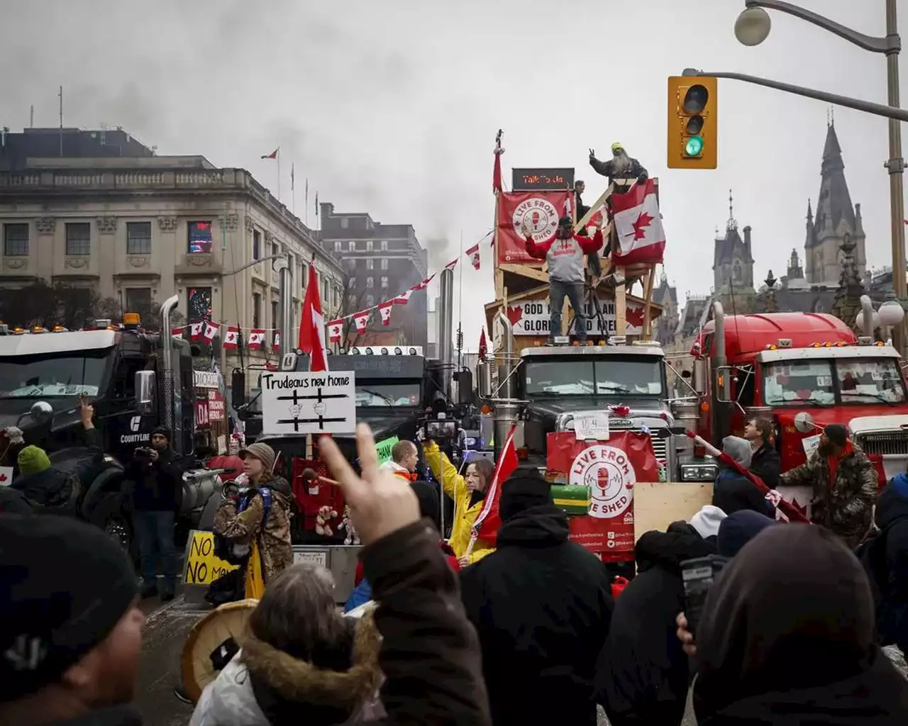 ‘Freedom Convoy’ protesters voted The Canadian Press Newsmaker of the Year