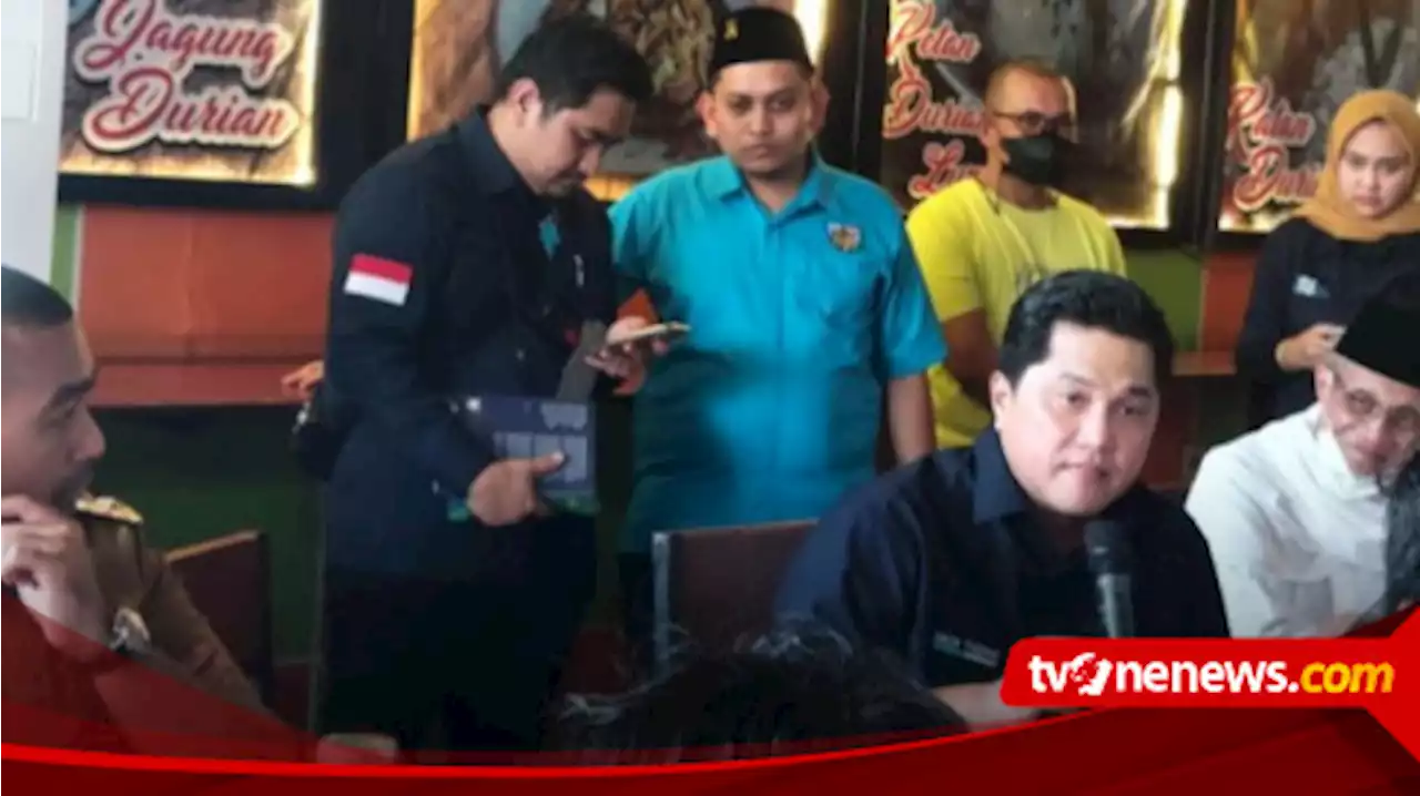 Jawaban Erick Thohir Soal Tawaran Maju pada Pilpres 2024, Dirinya Sebut Semua Kehendak Allah Karena Garis Tangan