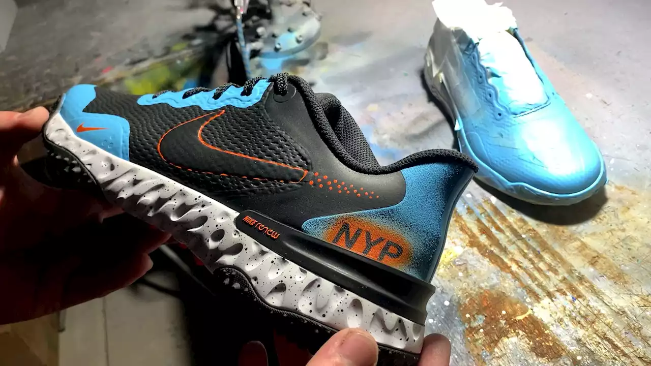 Young artist is changing the shoe game