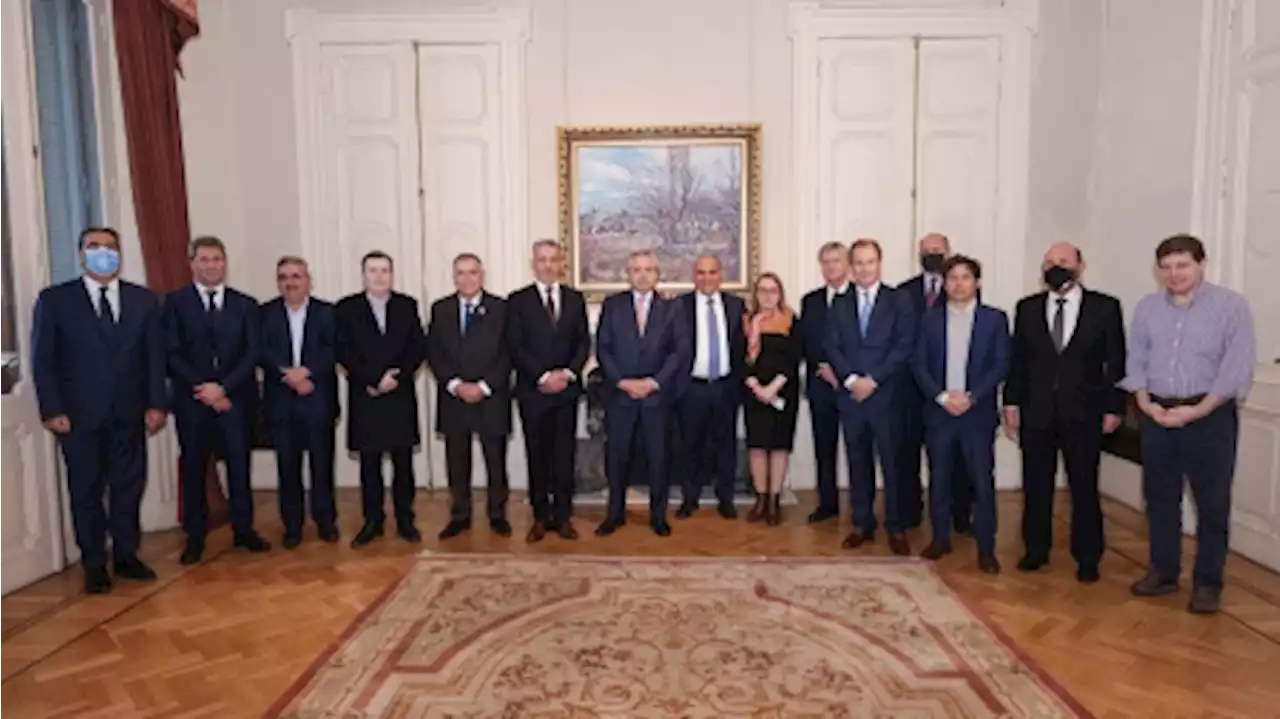 Tras el fallo de la Corte, el Presidente se reúne con gobernadores en la Casa Rosada