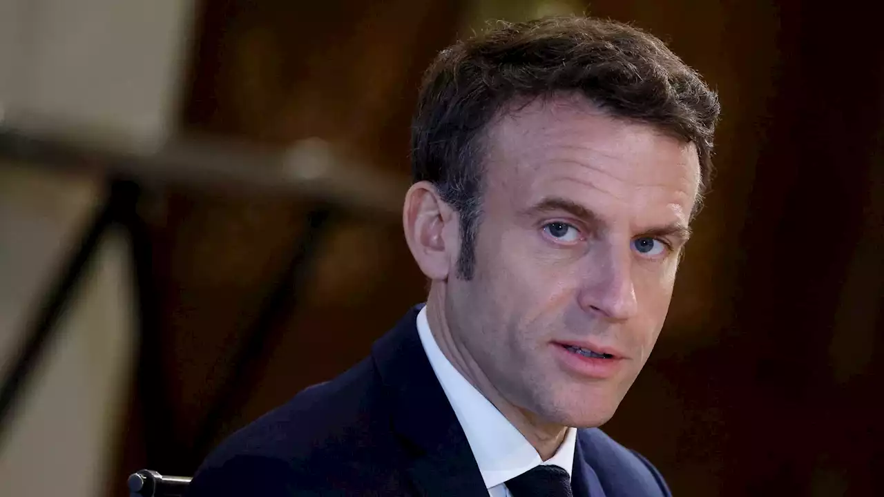 Emmanuel Macron estime que l'entrée de l'Ukraine dans l'Otan est peu 'vraisemblable'