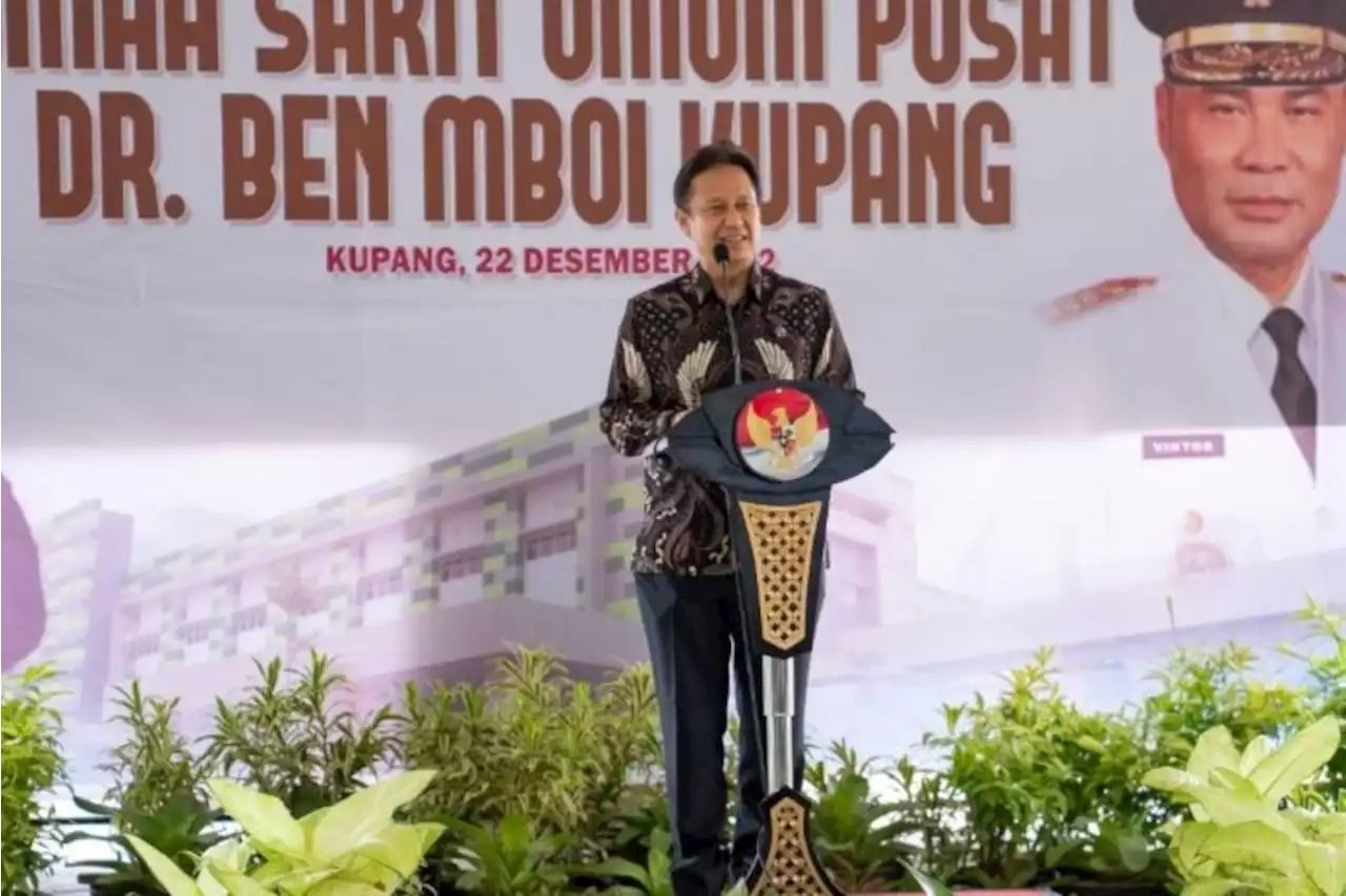 Menkes Budi Minta RSUP Ben Mboi Layani Pengobatan Stroke, Ginjal dan Jantung