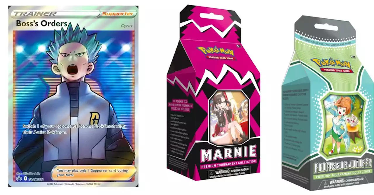 Pokémon TCG Announces Cyrus & Klara Premium Tournament Collections