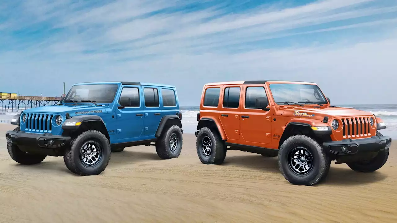 Jeep Announces 2023 Wrangler High Tide, And 1-Of-500, 20th Anniversary Beach Model | Carscoops