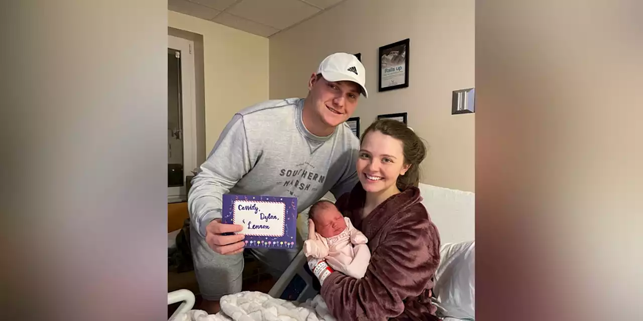 Birthday delivery: Couple becomes first-time parents welcoming daughter on their birthday