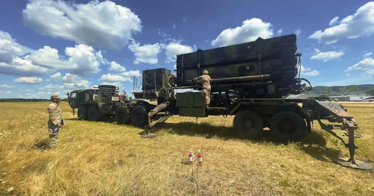 What is the Patriot missile defense system Biden promised to Ukraine?