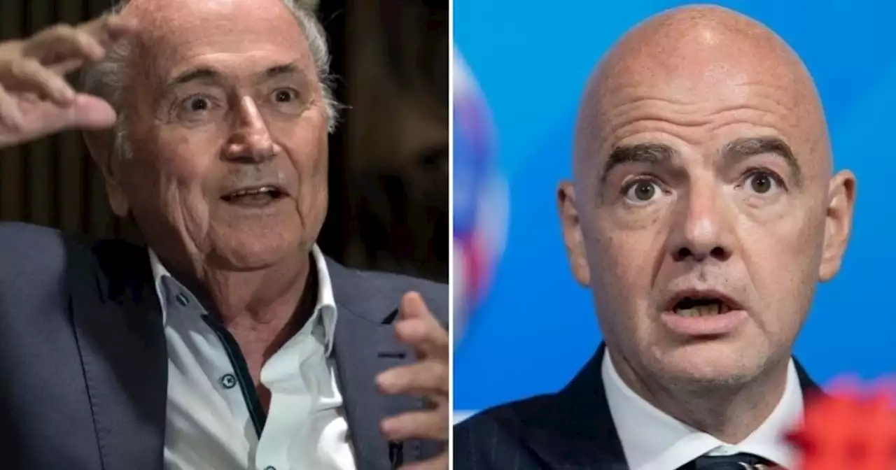 Blatter le pegó a Infantino por el Mundial con 48 selecciones