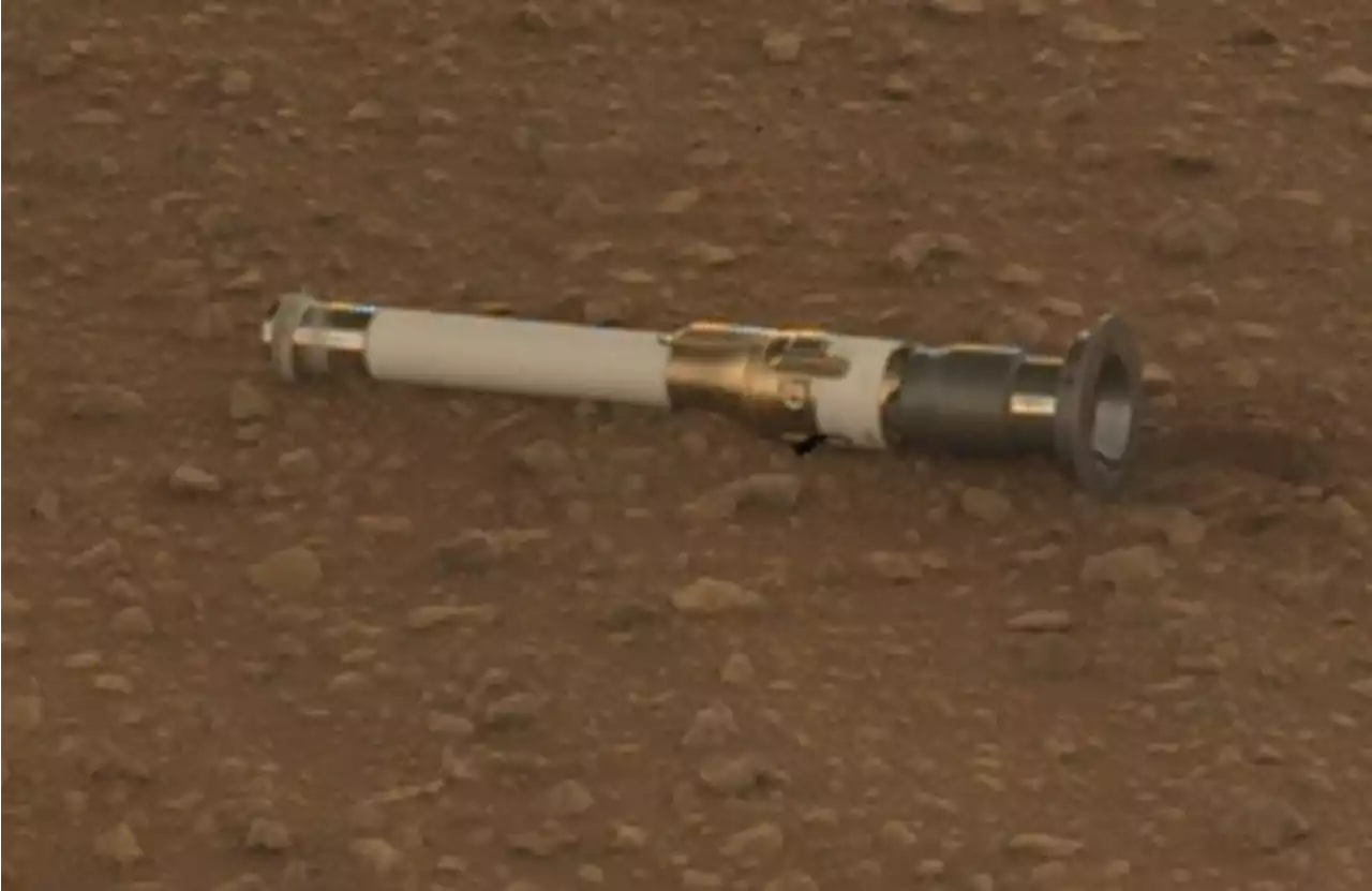 Perseverance de la NASA deposita la primera muestra en la superficie de Marte