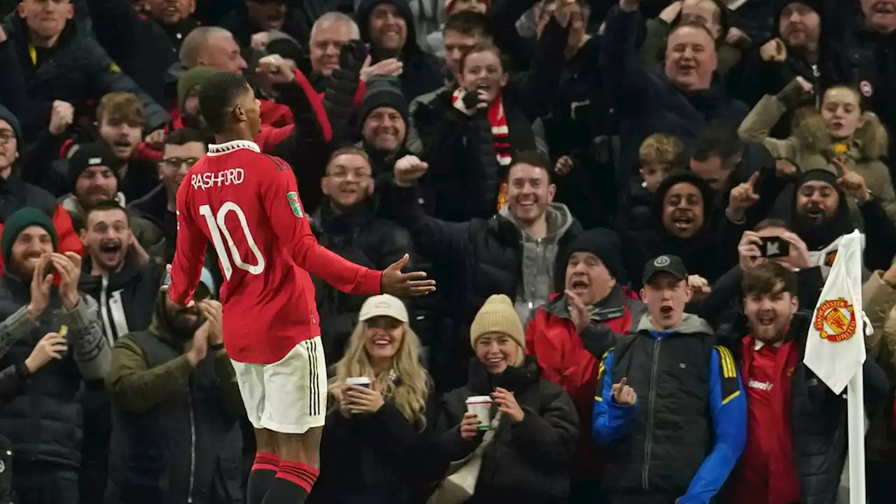 Man Utd 2-0 Burnley: Rashford nets stunning solo goal as Red Devils get one over Kompany's team