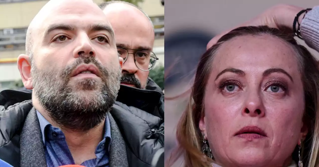 Saviano: 'Meloni mi ha querelato ma non vuole venire in tribunale'