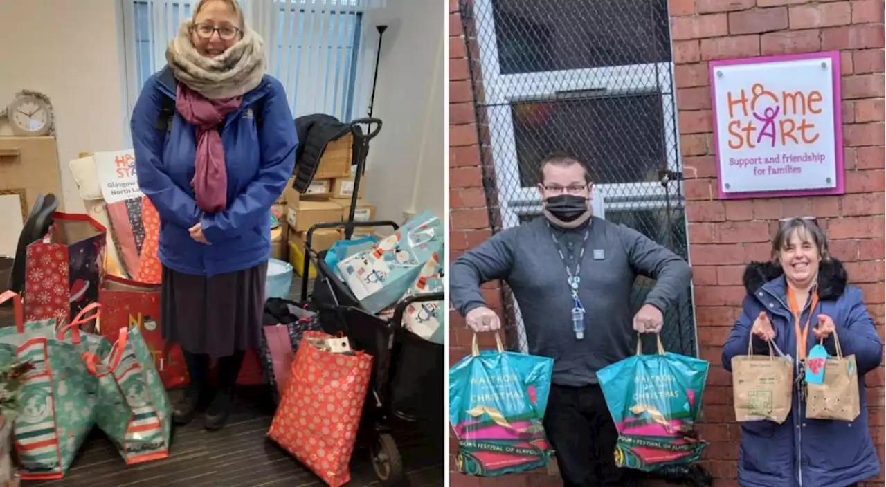 North Glasgow charity receives 100 Christmas gift bags