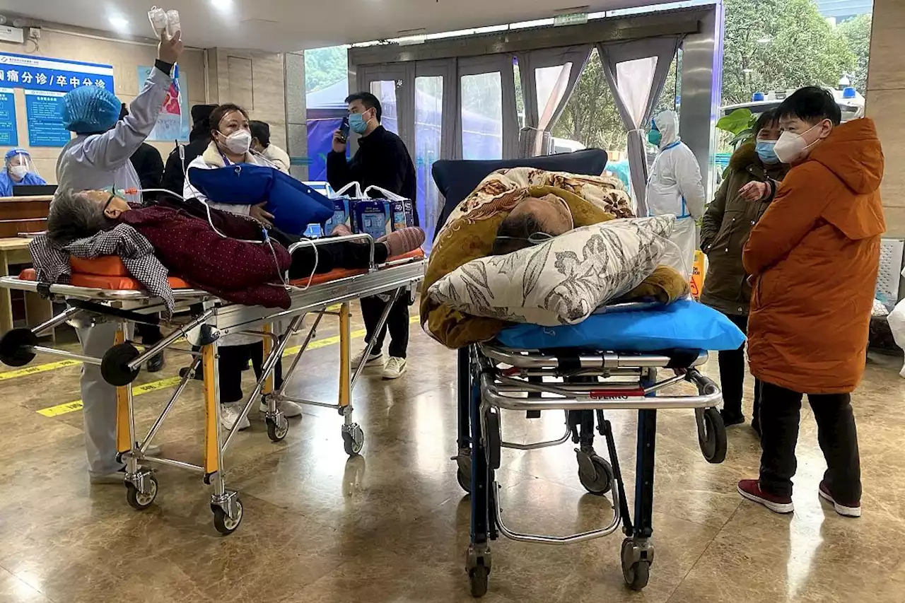 Elderly COVID-19 patients fill hospital wards in China’s major cities