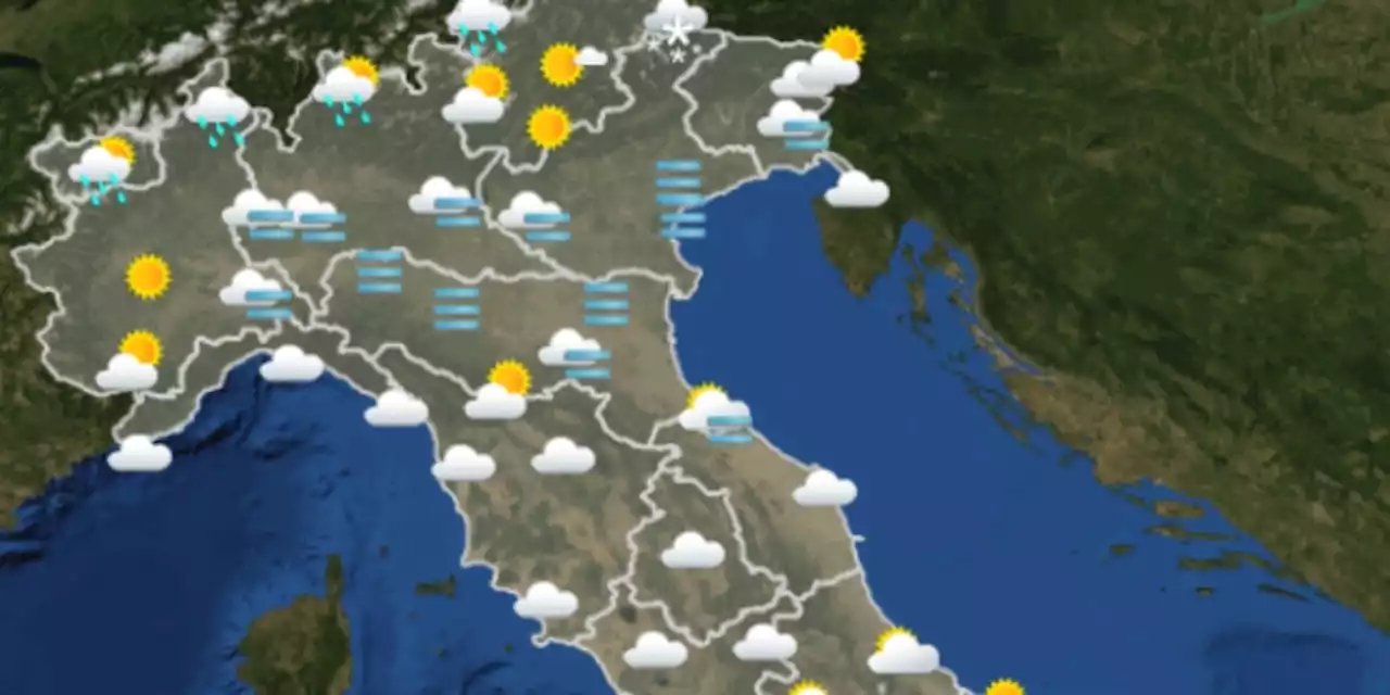 Le previsioni meteo per venerdì 23 dicembre - Il Post