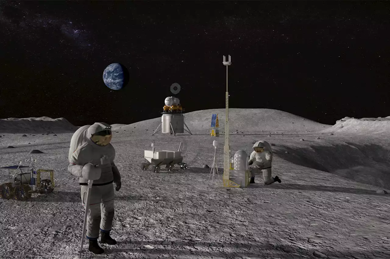 Microwaving the moon may be best for landing spacecraft, propose scientists