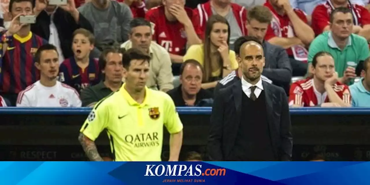 Pep Guardiola: Tak Ada yang Bisa Meragukan Messi sebagai 'GOAT'