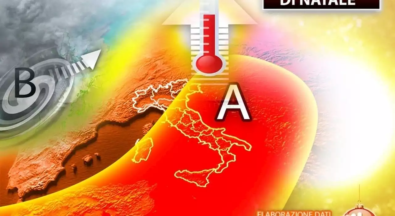 Meteo, Natale con un caldo da record: «Fino a 10 gradi sopra la media». LE PREVISIONI