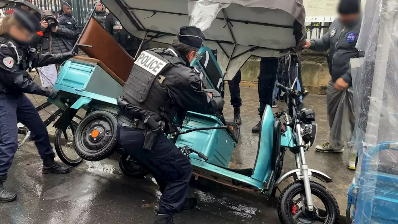 VIDÉO. «Ils sont un danger pour la circulation» : à Paris, déjà 360 tuk-tuks non réglementaires contrôlés en 6 mois