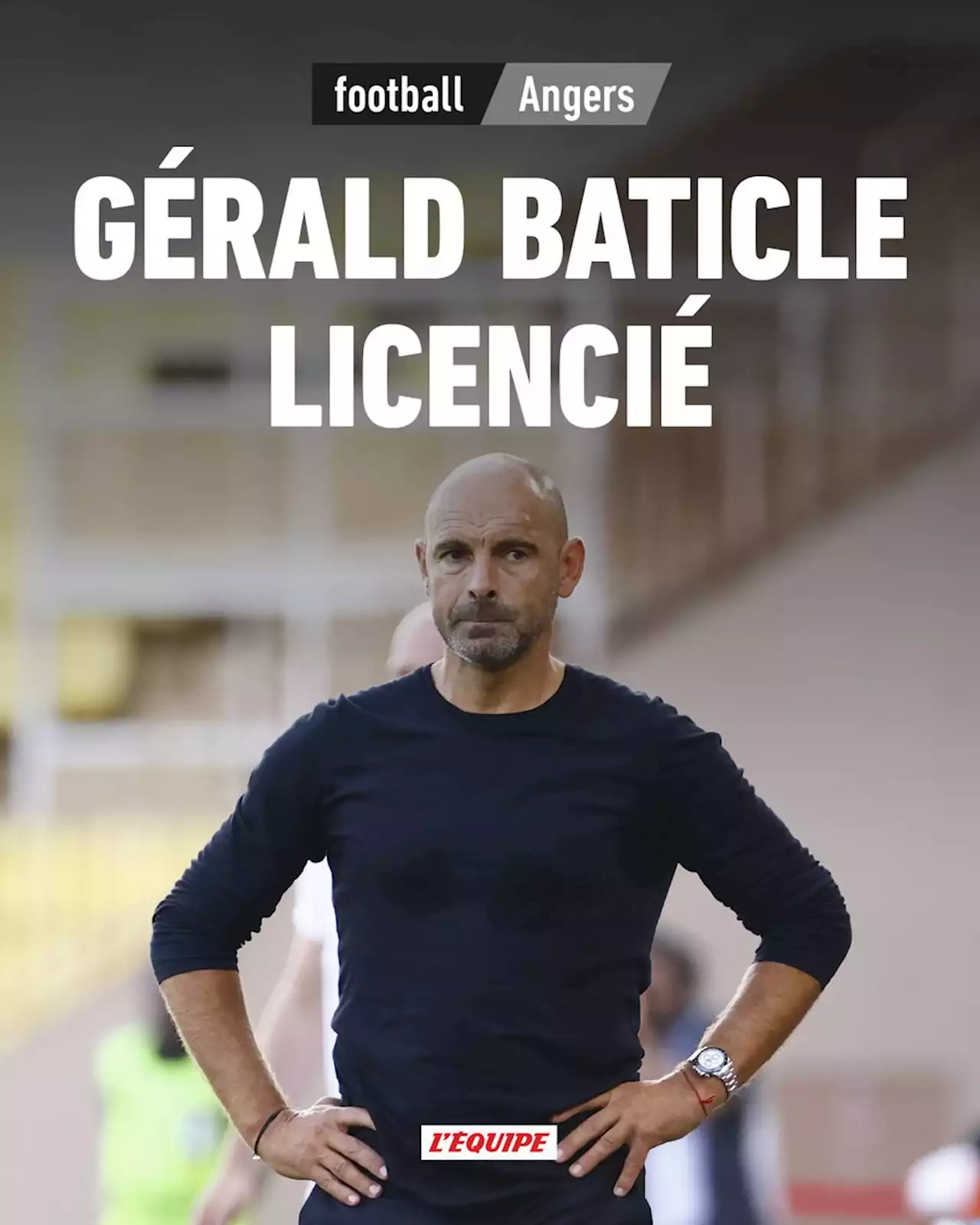 Angers licencie Gérald Baticle (officiel)