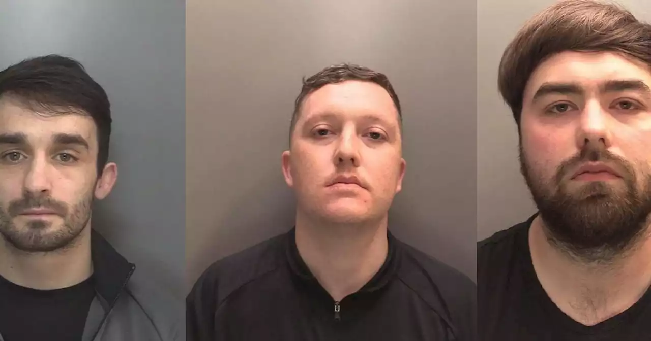 Three men jailed after 37 burglaries committed across North West